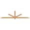 Ekena Millwork Kennewick Timber Gable Bracket, Western Red Cedar, 96"W x 24"H x 3 1/2"D x 3 1/2"F, 6/12 Pitch GBW096X24X0404KEN00SWR - alternate 1
